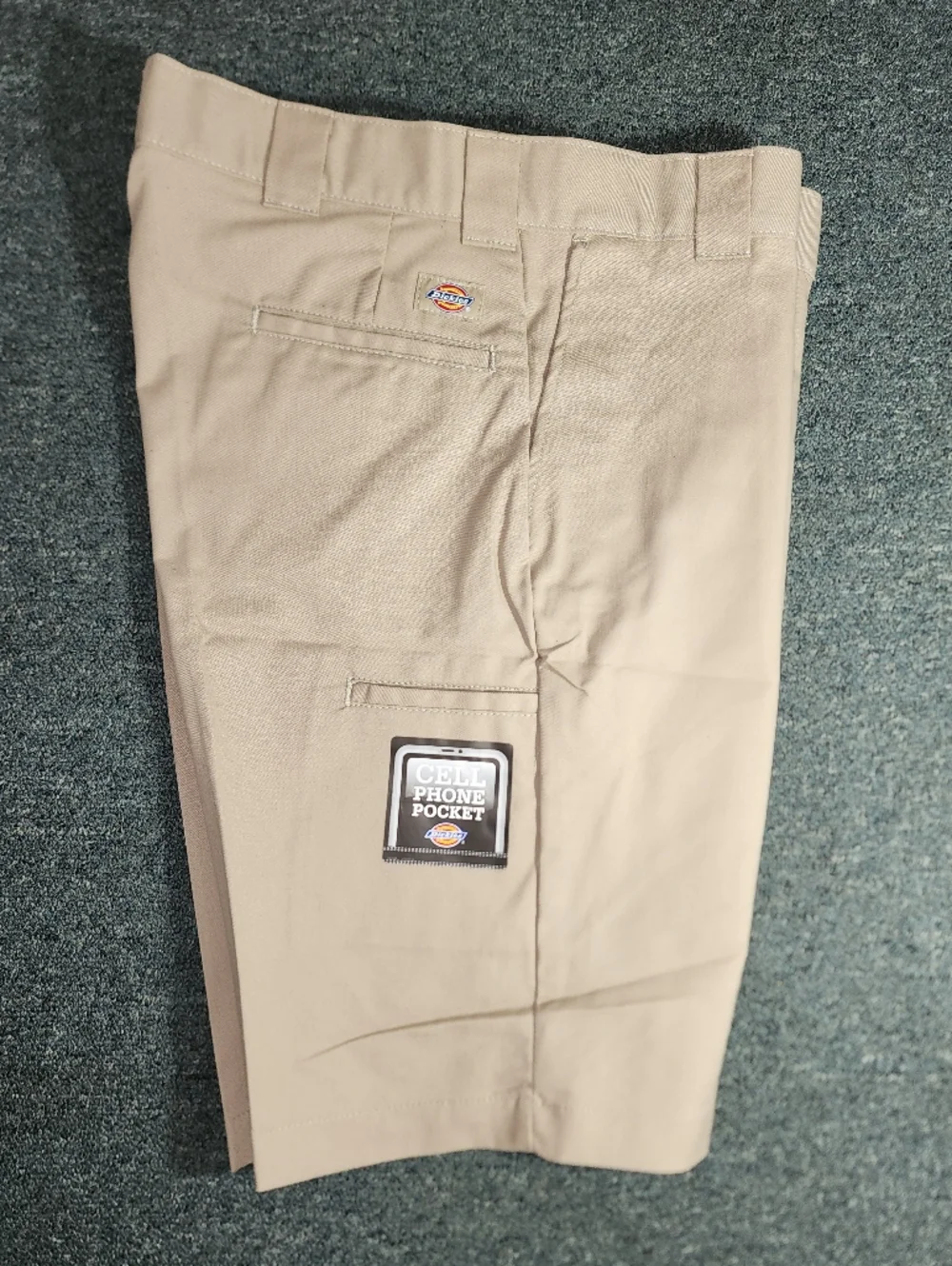 Dickies Shorts FLEX Stretch Work Shorts With a Cell Phone Pocket Khaki Size 38 - Picture 12 of 17